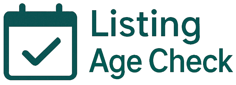 Listing Age Check Logo